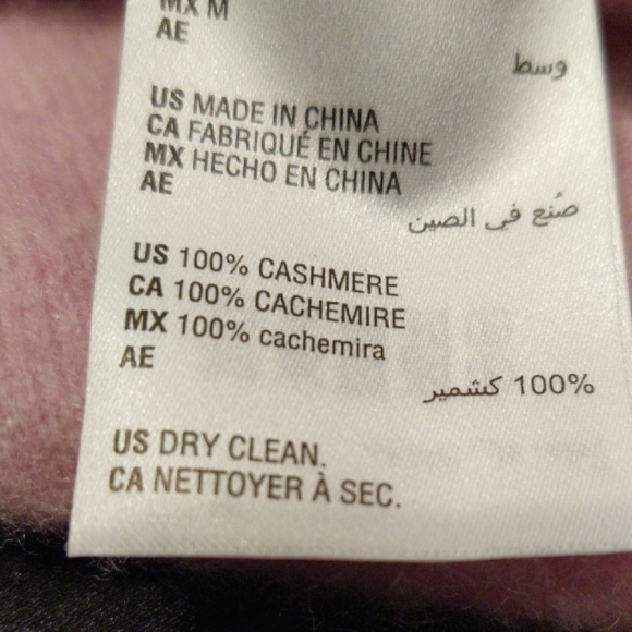 CASHMERE Charter Club. Pink Long Sleeve Sweater - Picture 7 of 12